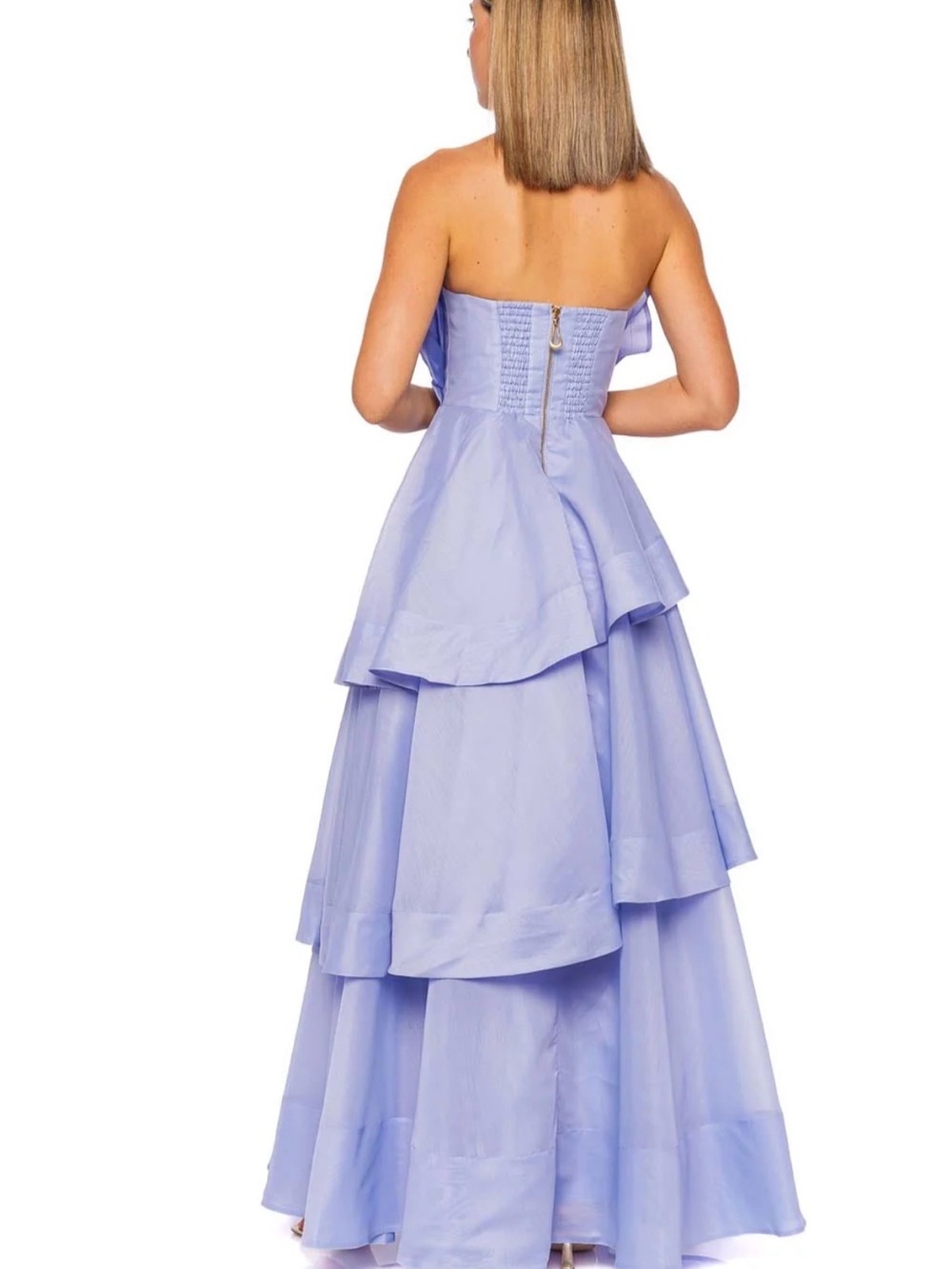 Aje Selestia Ruffled Strapless Gown - Picture 3 of 4